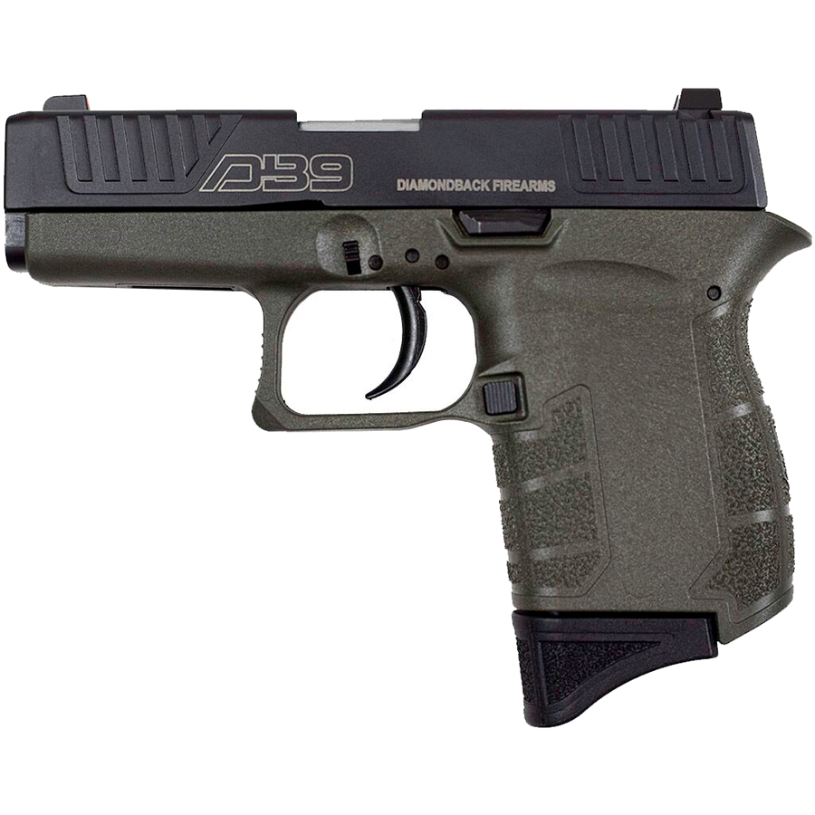 Diamondback Firearms Db9 9mm Pistol – OD Green