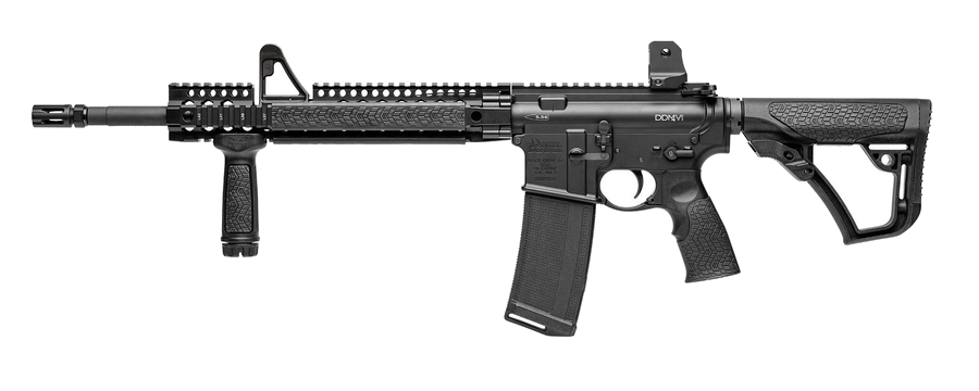 Daniel Defense DDM4 V1 Rifle – .223 Rem / 5.56 NATO, Matte Black Hardcoat Anodized
