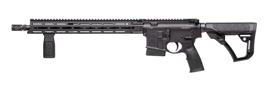Daniel Defense DDM4 V7 Rifle – .223 Rem / 5.56 NATO, Matte Black Hardcoat Anodized