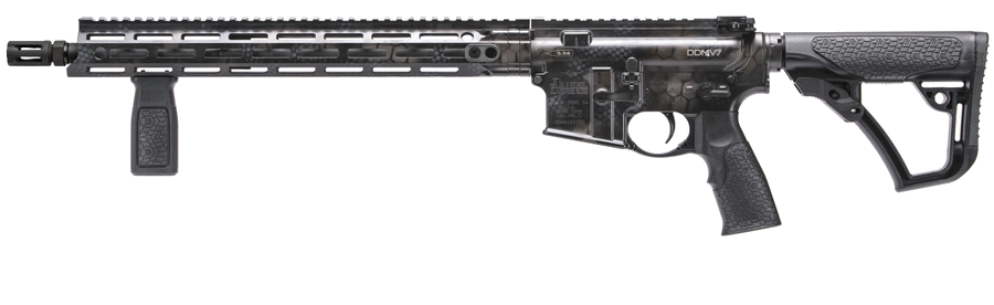 Daniel Defense DDM4 V7 5.56 NATO Rifle – Collapsible / Folding Softtouch Black