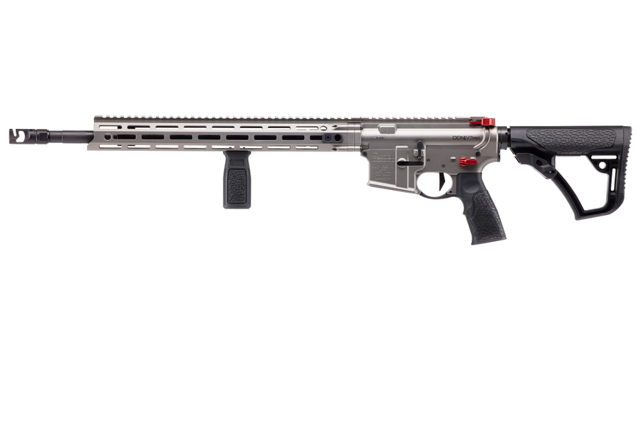 Daniel Defense DDM4 V7 Pro Series .223 Rem / 5.56 NATO Rifle – 18", 10+1, Metal Grey, Collapsible / Folding Stock Daniel Defense Soft Touch