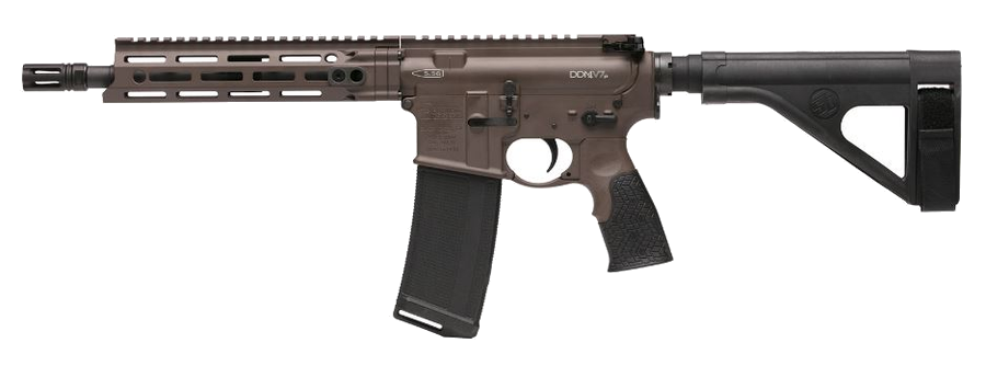 Daniel Defense DDM4 V7 5.56 NATO Pistol – Mil-Spec+ Brown