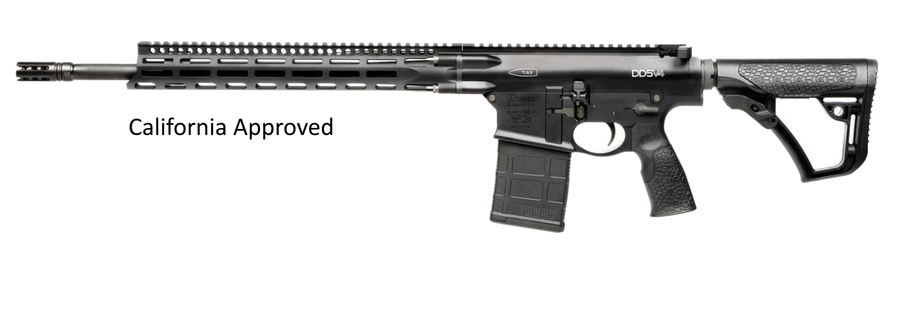 Daniel Defense Dd5 V4 Rifle – 7.62 x 51mm / 308 Win, Black Type III Hard Anodized