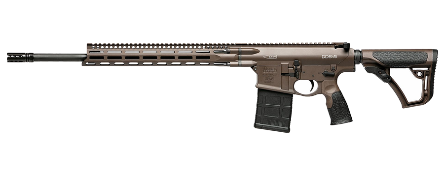 Daniel Defense Dd5 V5 6.5 Creedmoor Rifle – 20", 10+1, Mil-Spec+ Brown, Daniel Defense Furniture