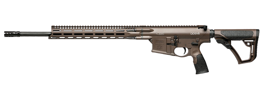 Daniel Defense Dd5 V5 6.5 Creedmoor Rifle – 20", 1-Round Capacity, Mil-Spec+ Brown, Daniel Defense Furniture