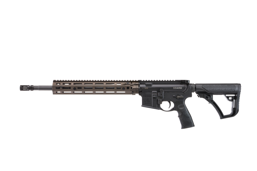 Daniel Defense DD4 RIII Rifle – .223 Rem / 5.56 NATO, Matte Black Hardcoat Anodized