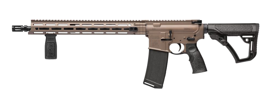 Daniel Defense DDM4 V7 .223 Rem / 5.56 NATO Rifle – 16", 32+1, Flat Dark Earth Cerakote, Daniel Defense Furniture