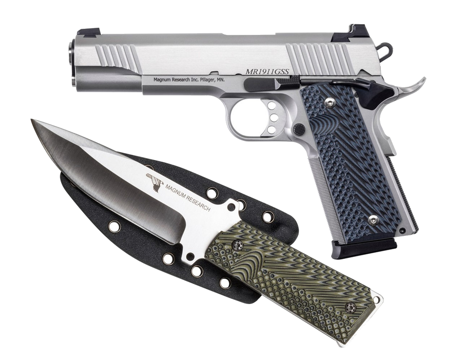 Magnum Research Desert Eagle 1911 9mm Pistol – 5.01" Barrel, Stainless