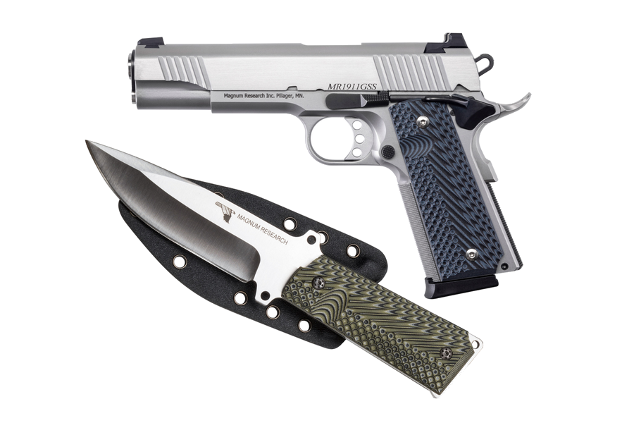 Magnum Research Desert Eagle 1911 .45 ACP Pistol – 5.01" Barrel, Stainless
