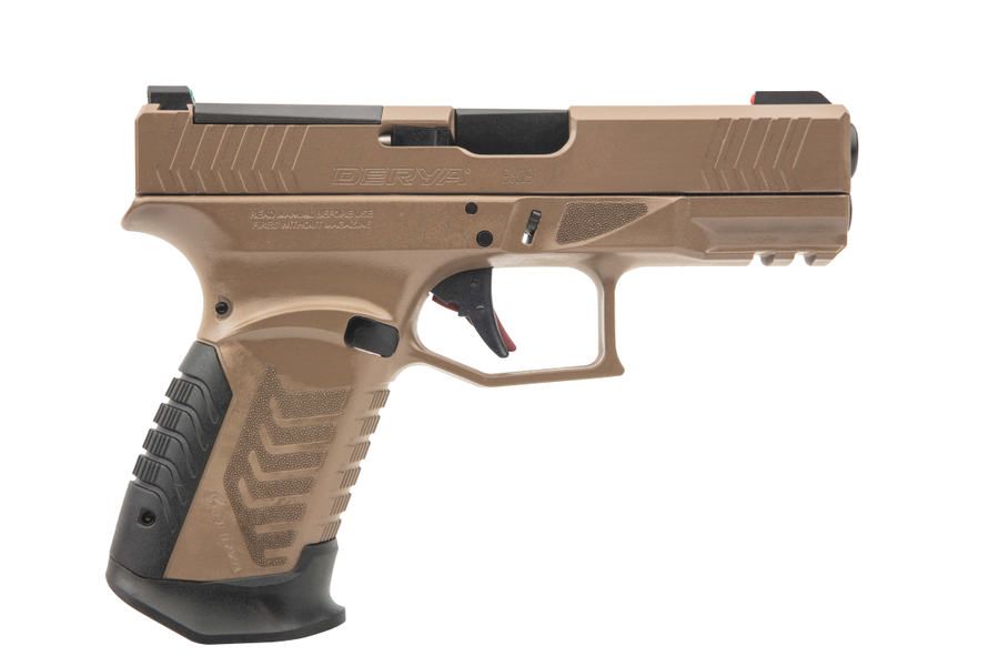 Derya Arms Dy9 9mm Pistol – Optics Ready – FDE