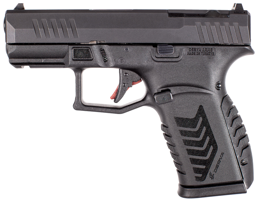 Derya Arms Dy9z 9mm Pistol – Optics Ready – Black