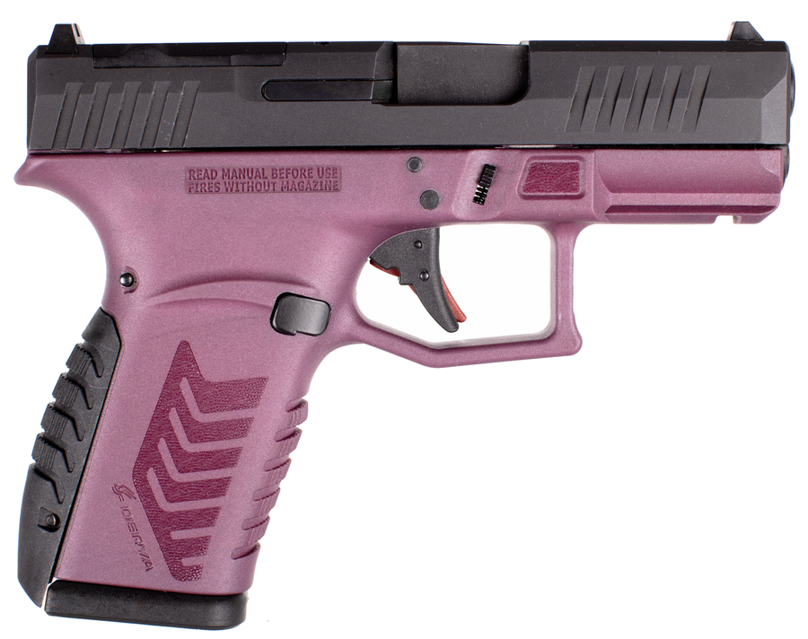 Derya Arms DY9Z 9mm Pistol – Optics Ready – Black Cherry Polymer