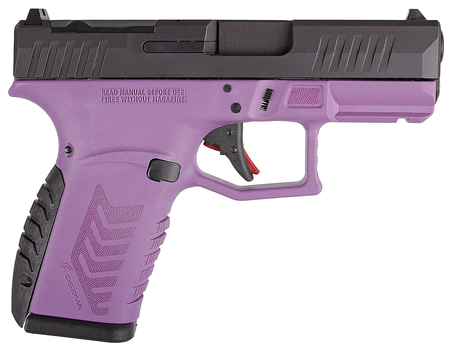 Derya Arms Dy9z 9mm Pistol – Optics Ready – Purple Polymer