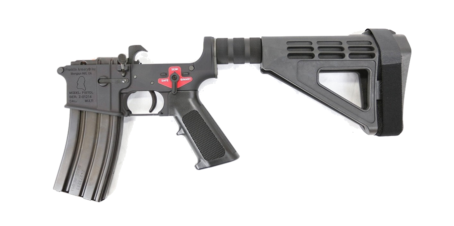Franklin Armory BFSIII M4 Binary-Trigger Lower Receiver – SBM4 Pistol Brace