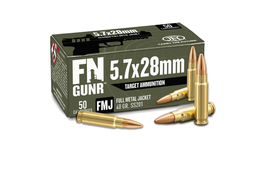 FN Five-Seven 5.7x28mm 40 Grain Full Metal Jacket Ammunition – 500 Rounds