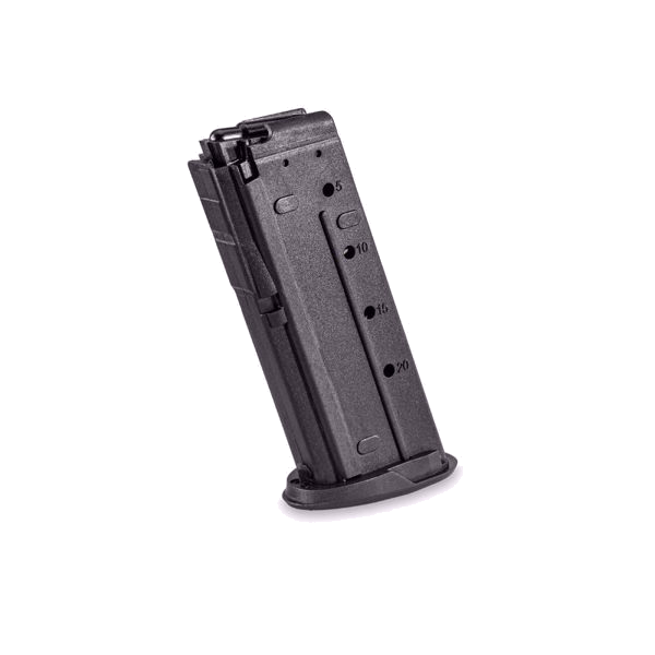 FN Five-Seven 5.7 x 28mm 20-Round Magazine – Black Polymer