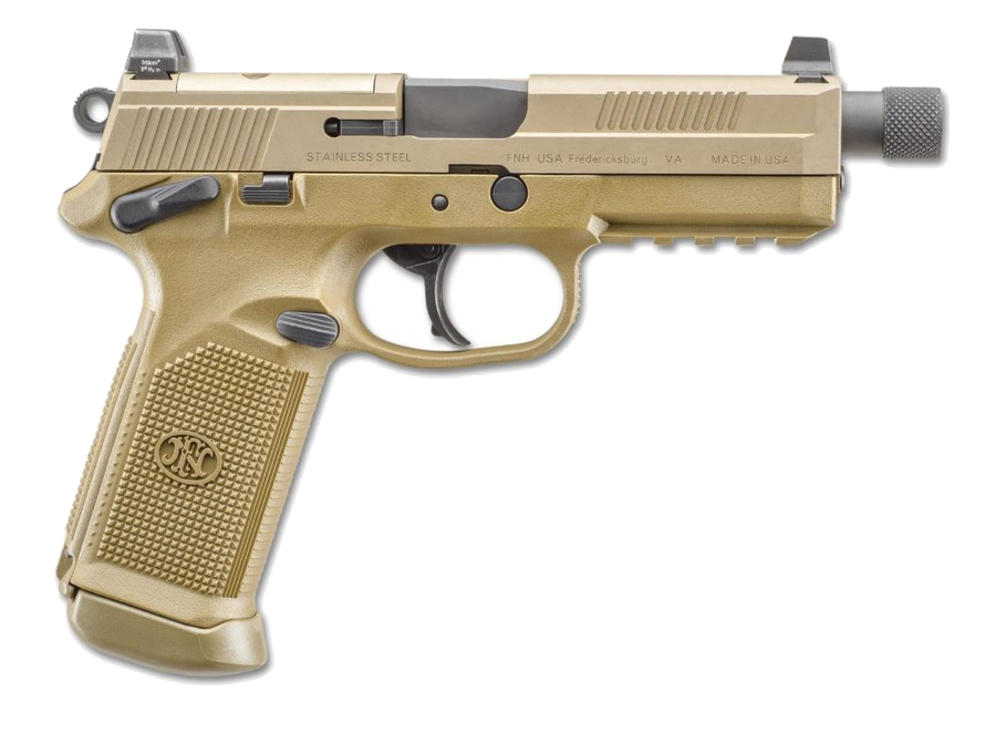 FN FNX-45 Tactical .45 ACP Pistol – Flat Dark Earth Polymer