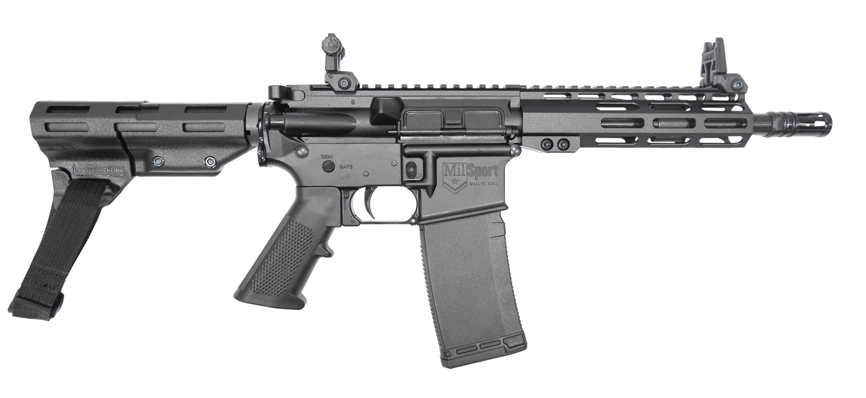 American Tactical Inc MilSport .300 Blackout Pistol – Threaded