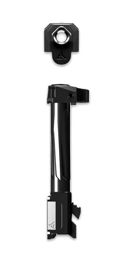 Radian Weapons Afterburner + Ramjet 9mm Barrel – for Glock, Black DLC