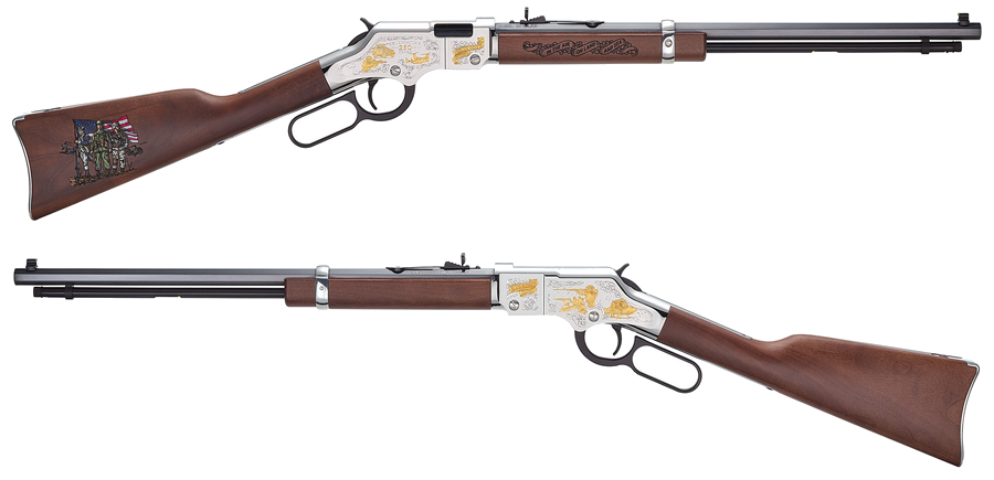 Henry H4 Tribute .22 LR Rifle – USMC 250th