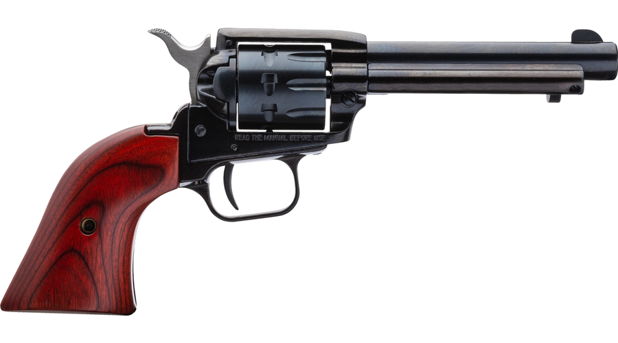 Heritage Rough Rider Small Bore .22 LR / .22 Magnum Revolver – Blue, 4.75" Barrel