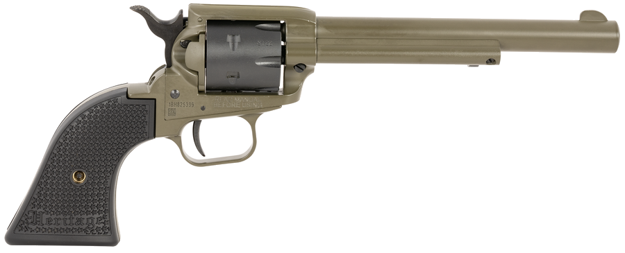 Heritage Rough Rider Small Bore .22 LR Revolver – 6.5" Barrel