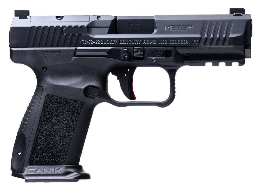 Canik Mete Sf 9mm Pistol – Optics Ready – Black