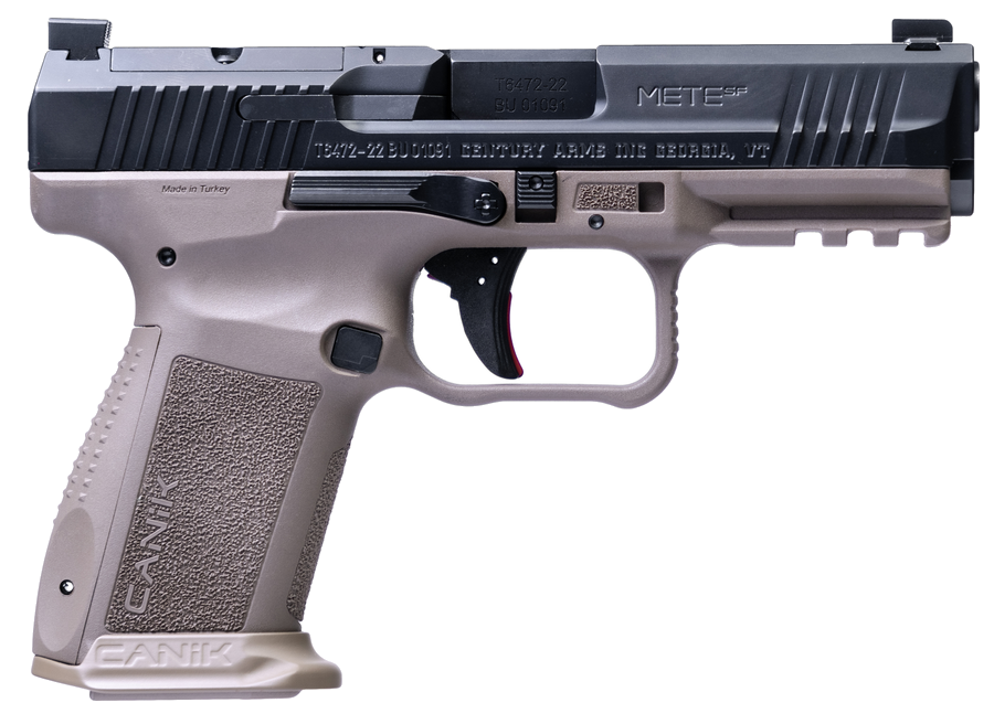 Canik Mete Sf 9mm Pistol – Optics Ready – FDE