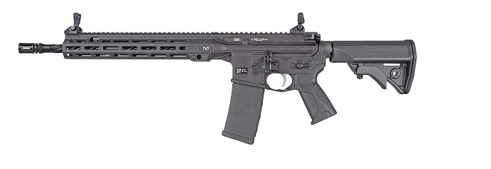 Lwrc Icmkii 5.56 NATO Rifle – 16.1" Barrel, Black