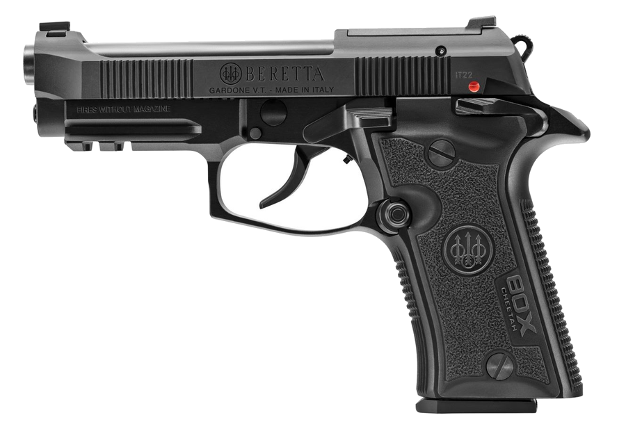 Beretta 80x Cheetah .380 ACP Pistol – Optics Ready – 3.9" Barrel