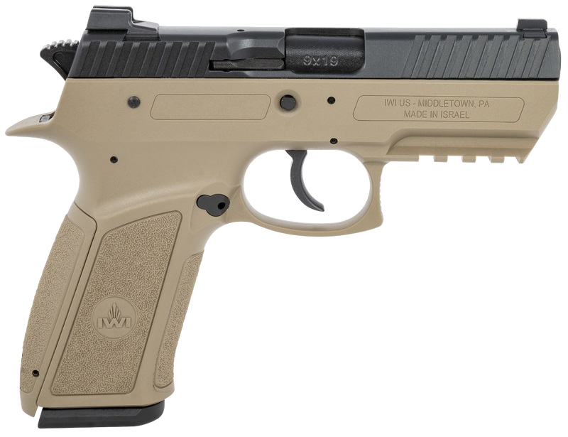 IWI Jericho PSL-9 Subcompact 9mm Pistol – FDE