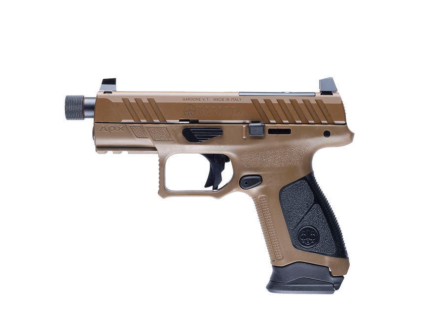 Beretta APX A1 Compact Tactical 9mm Pistol – Optics Ready – FDE