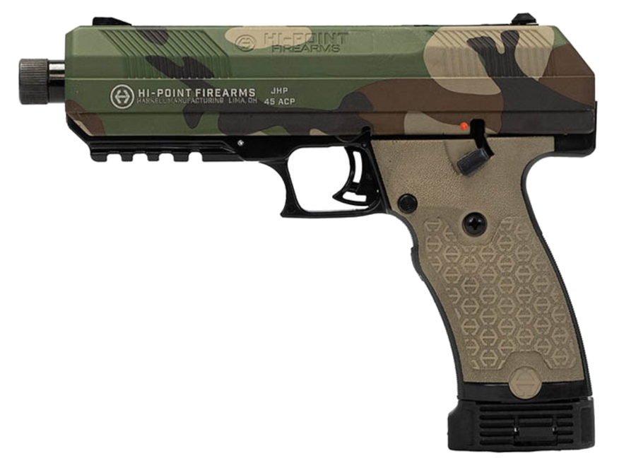 Hi-Point JHP 45 Gen 2 .45 ACP Pistol – 5.25" Barrel, M81 Camo
