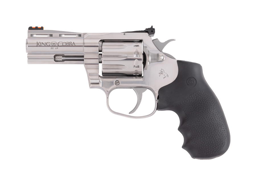 Colt King Cobra .22 LR Revolver – 3" Barrel, Stainless