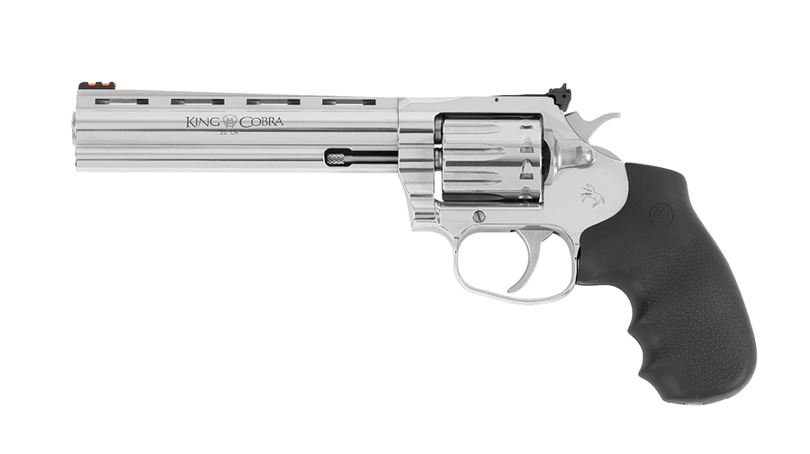Colt King Cobra Target .22 LR Revolver – 6" Barrel, Stainless