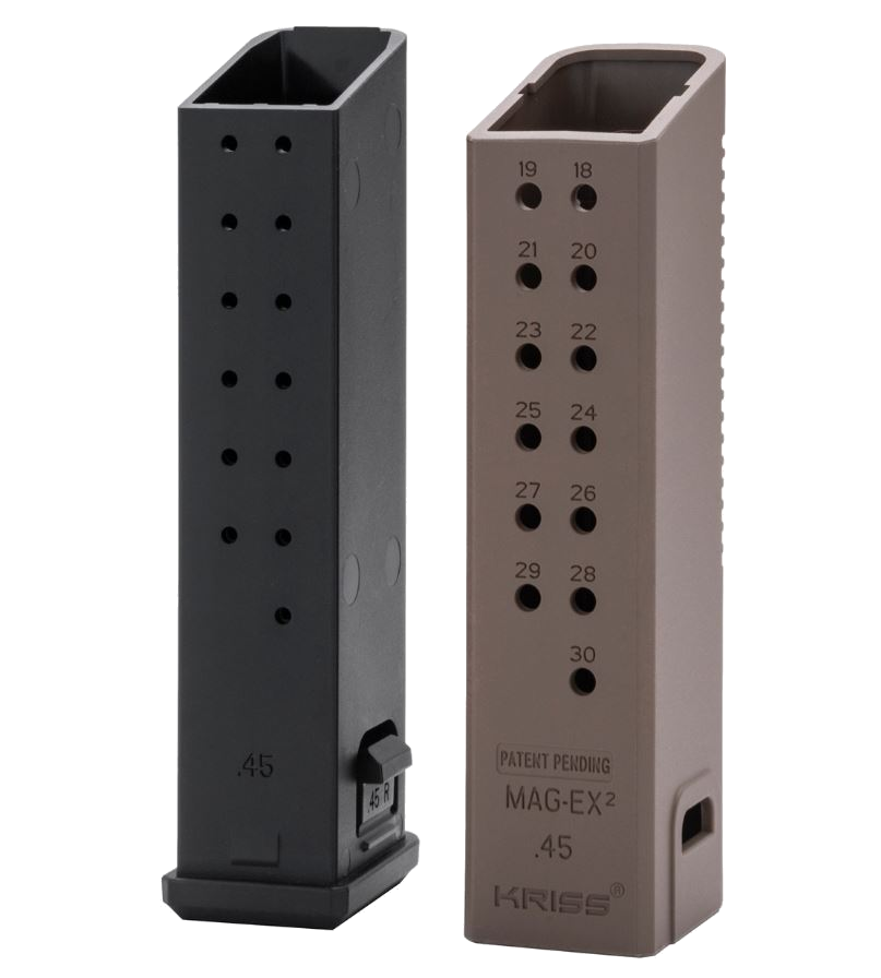 Kriss USA MagEx2 Extension Glock 17 9mm 23-Round Magazine