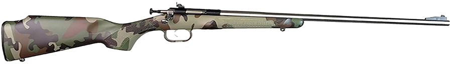 Keystone Sporting Arms Crickett .22 LR Rifle – Woodland M81 Camo/Stainless