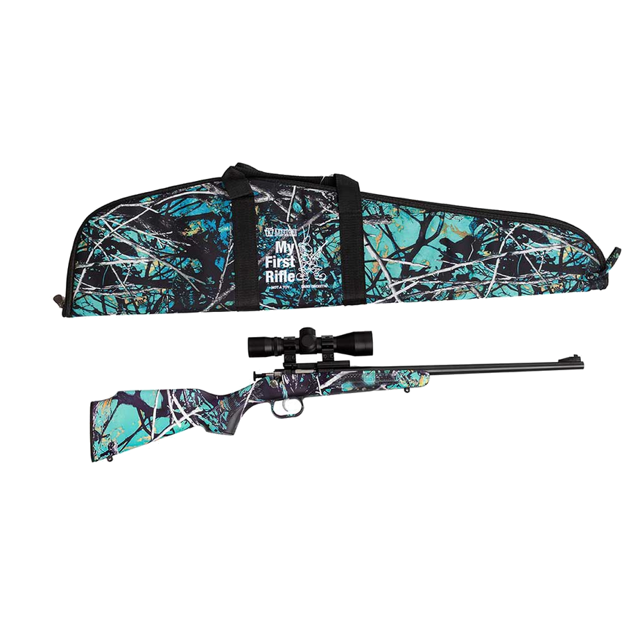Keystone Sporting Arms Crickett .22 LR Rifle – Serenity Camo/Blued