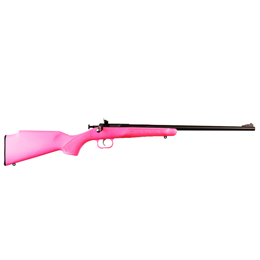 Keystone Sporting Arms Crickett .22 LR Rifle – Pink Synthetic/Blued