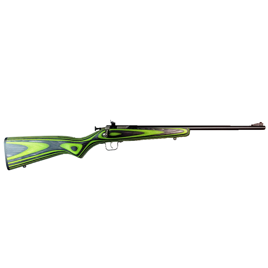 Keystone Sporting Arms Crickett .22 LR Rifle – Black/Green Laminate/Black