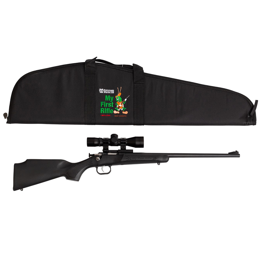 Keystone Sporting Arms Crickett .22 LR Rifle – Black Synthetic/Blued