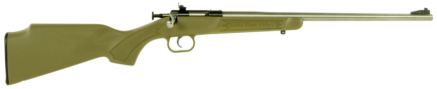 Keystone Sporting Arms Crickett .22 LR Rifle – Desert Tan Synthetic/Stainless