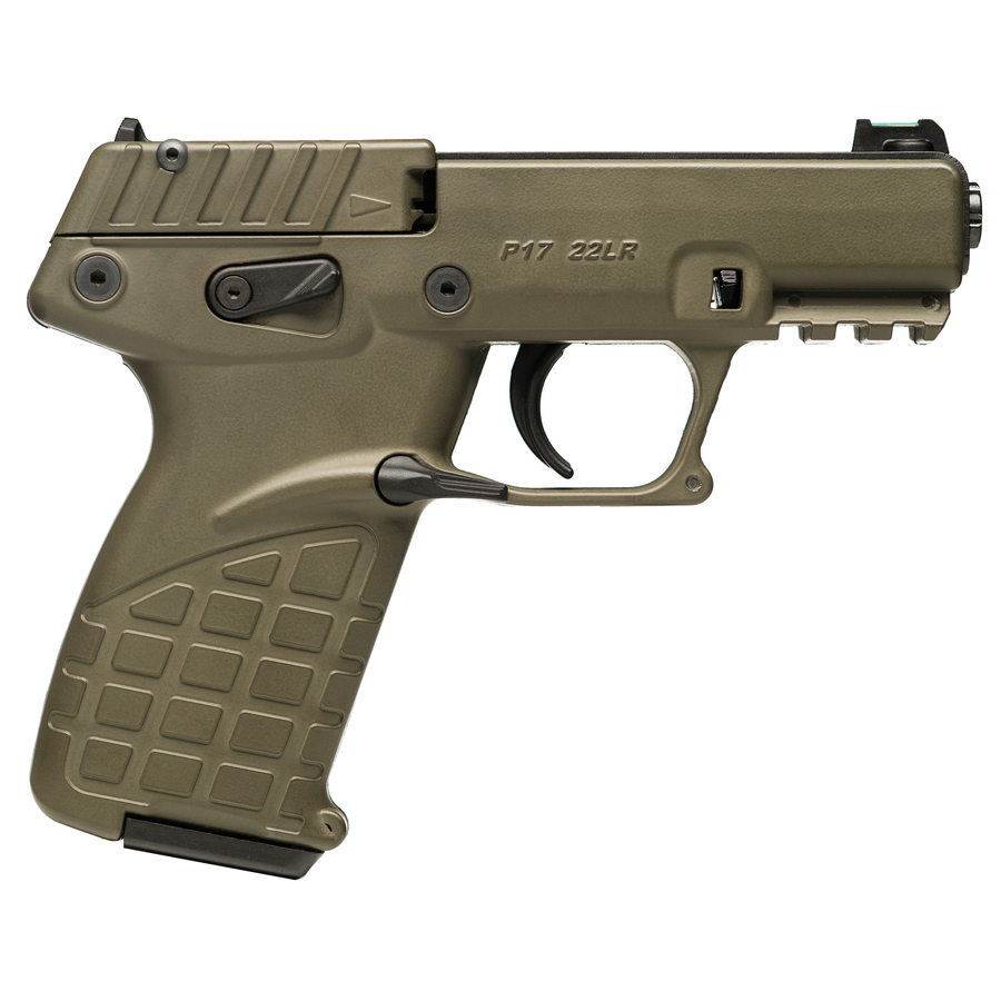Kel-Tec P17 .22 LR Pistol – Green Polymer