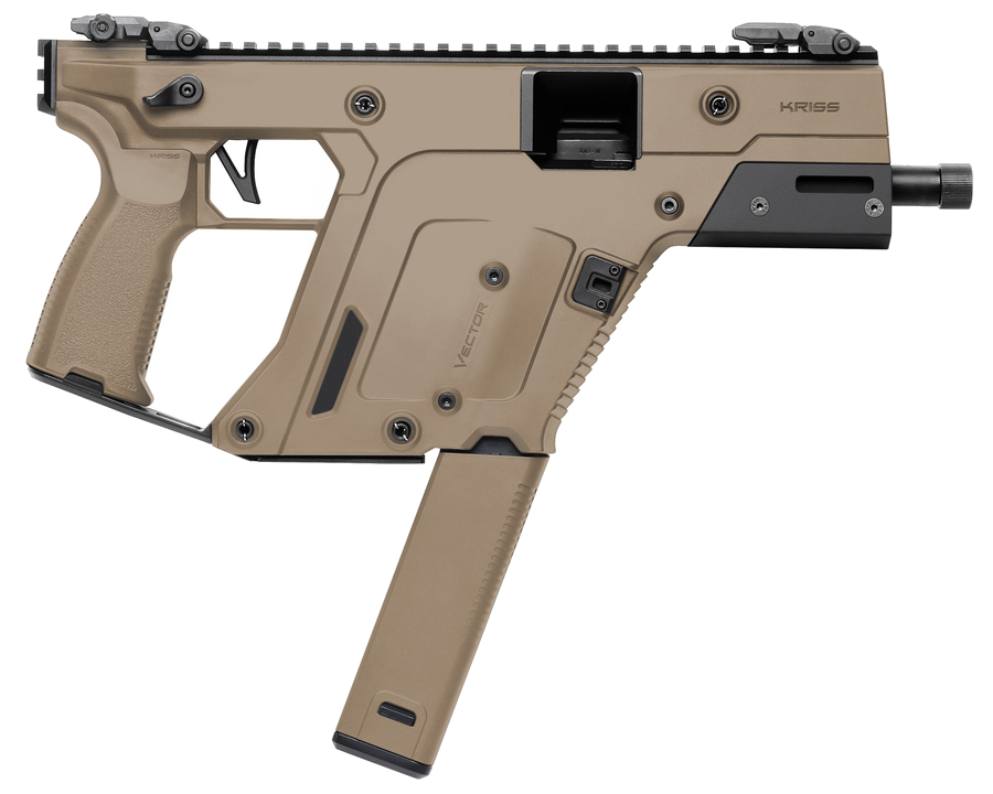 Kriss USA Vector SDP Gen 3 10mm Pistol – 5.5" FDE