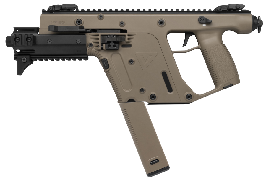 Kriss USA Vector SDP Enhanced 10mm Pistol – 6.5" FDE