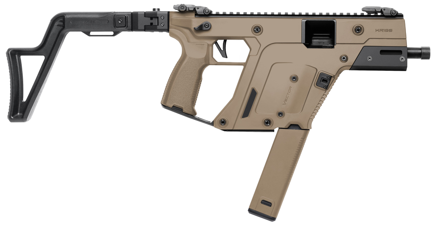 Kriss USA Vector SBR 9mm Rifle – 5.5" FDE