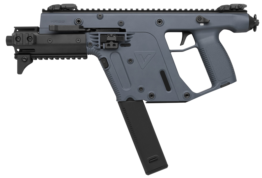 Kriss USA Vector SDP Enhanced 9mm Pistol – 6.5" Combat Grey