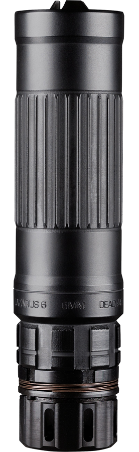 Dead Air Armament Lazarus 6 5.56 NATO / 6mm Flash Hider – Black