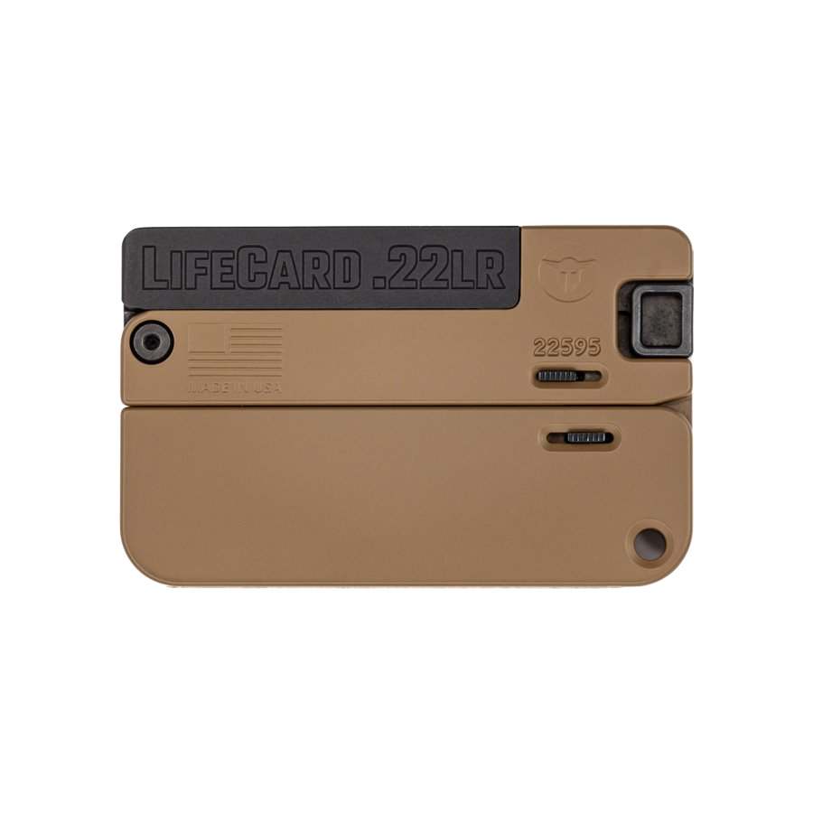 Trailblazer Firearms LifeCard – Brown, Barrett Brown Polymer