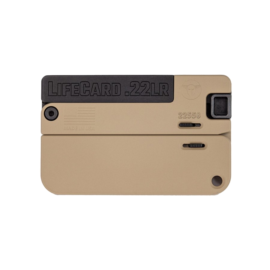 Trailblazer Firearms Lifecard 22LR Black/Tan